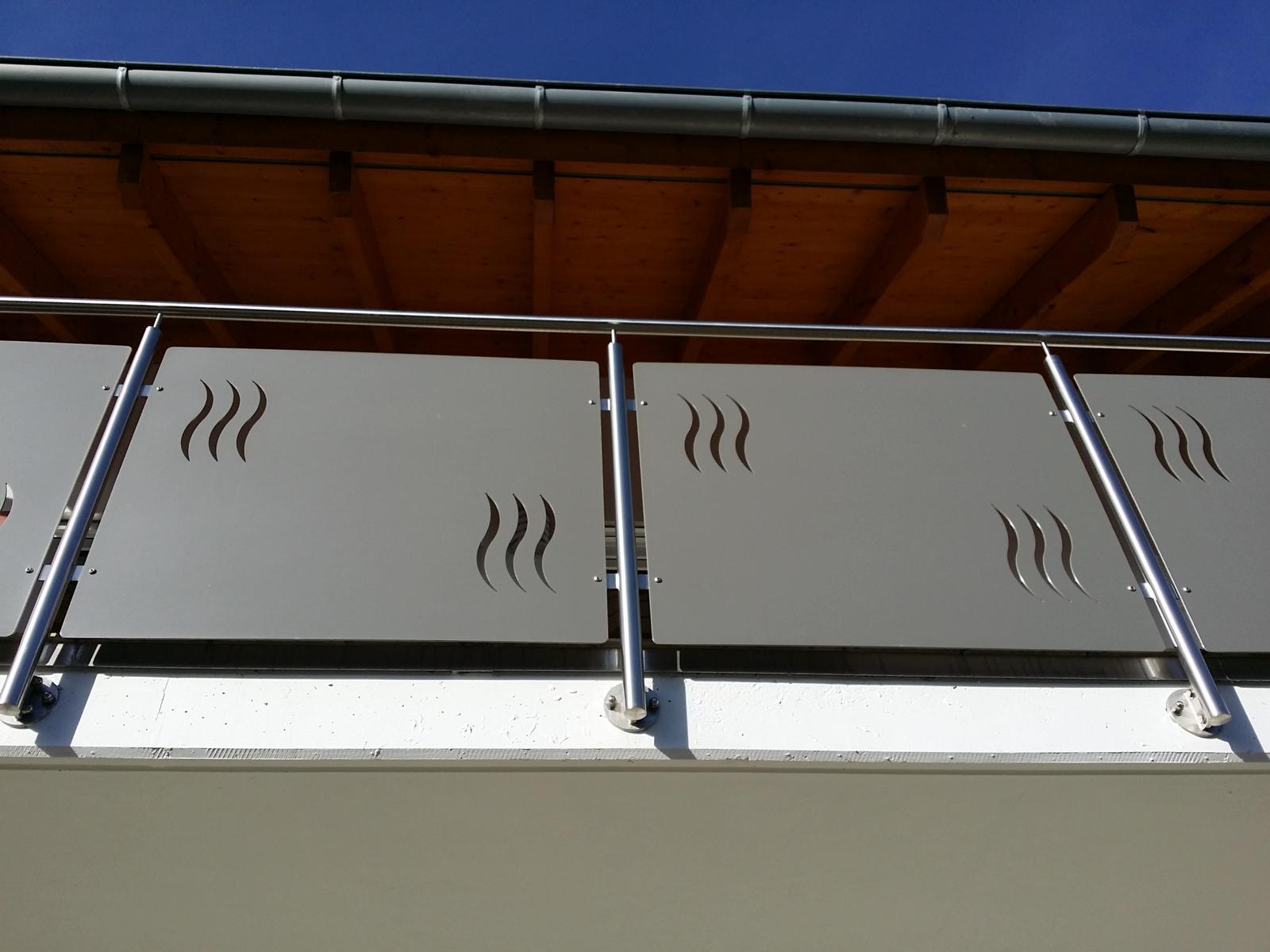 Geländer mit Sichtschutz · GSI25 — Originalaufnahme