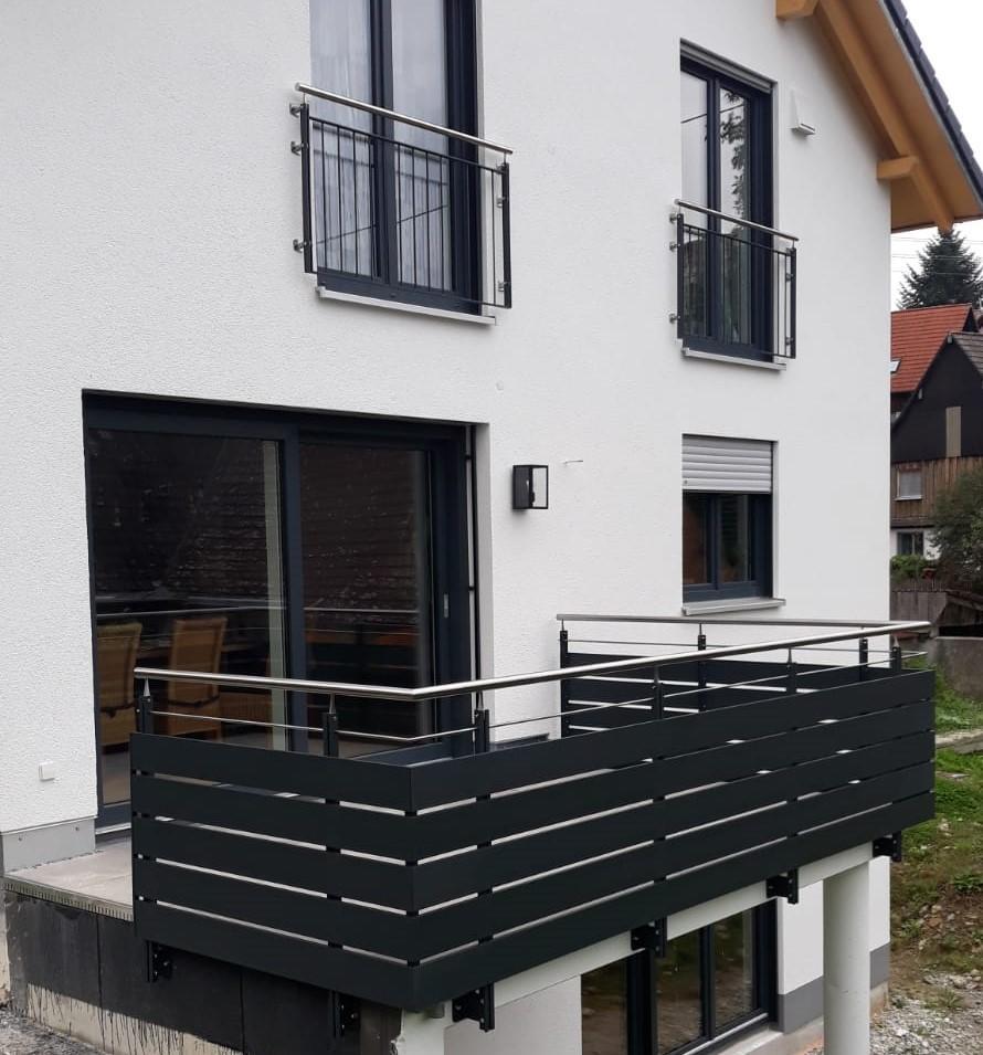 Geländer mit Sichtschutz · GSI37 — Originalaufnahme