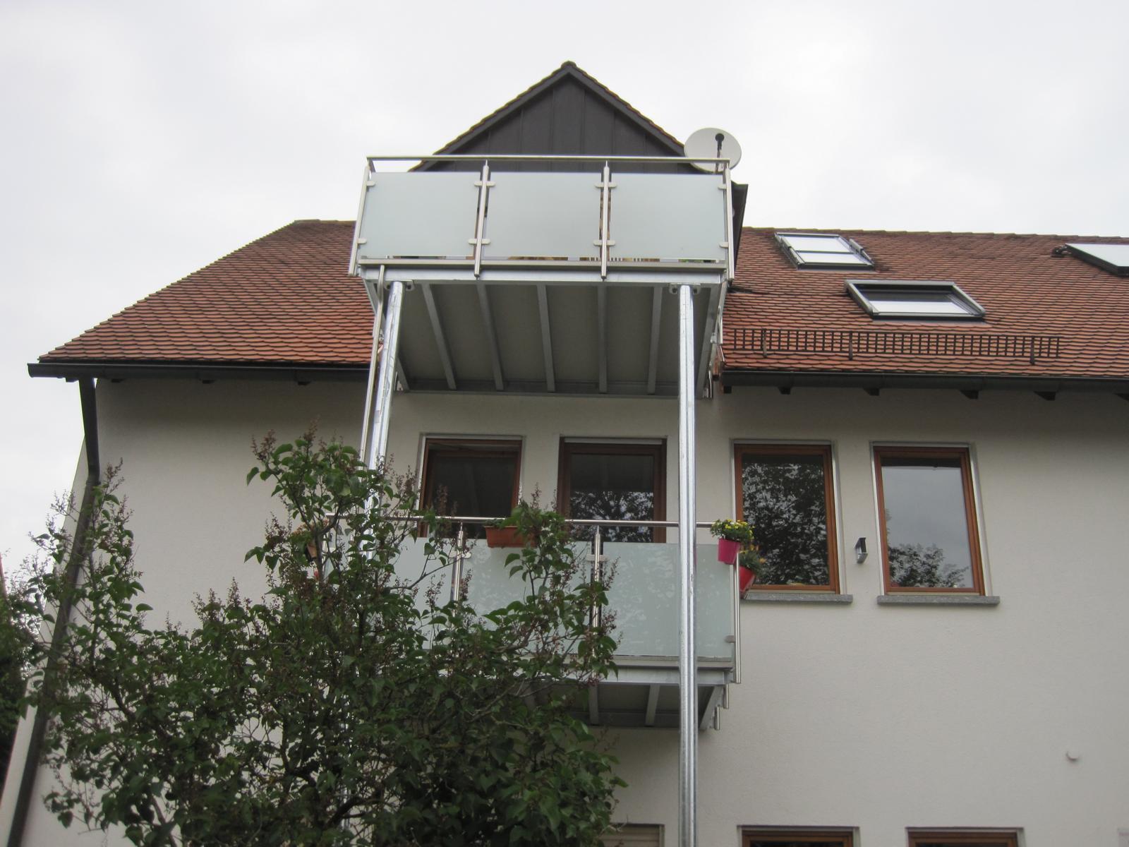 Geländer mit Glas · GG10 — Originalaufnahme